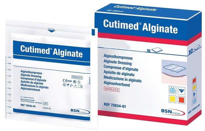 Cutimed Alginate Dressing 5cm x 5cm x 10 -   BSN Medical EasyMeds Pharmacy