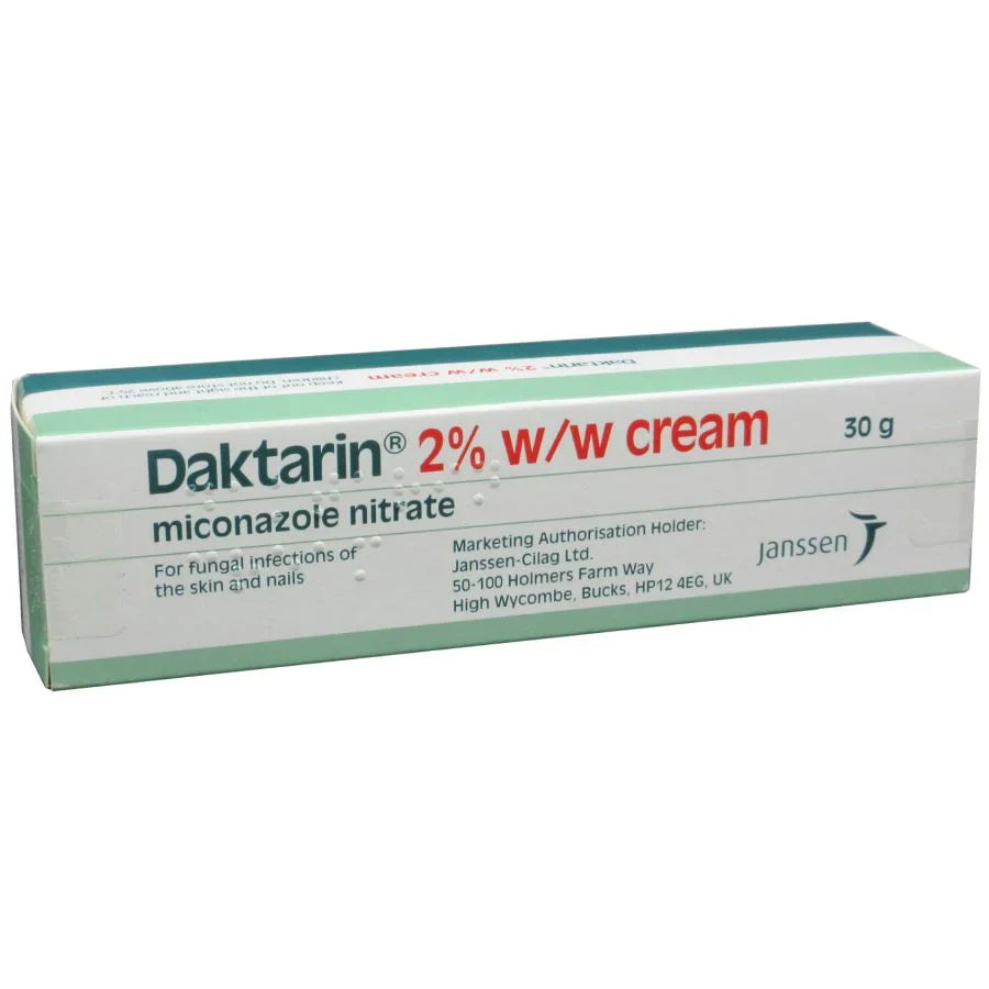 Daktarin Cream 30g Athletes Foot Skin Antifungal - Daktarin EasyMeds Pharmacy