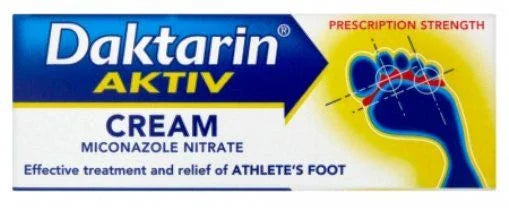 Daktarin Aktiv Cream for Athletes Foot 30g x 12 Packs - Johnson & Johnson EasyMeds Pharmacy