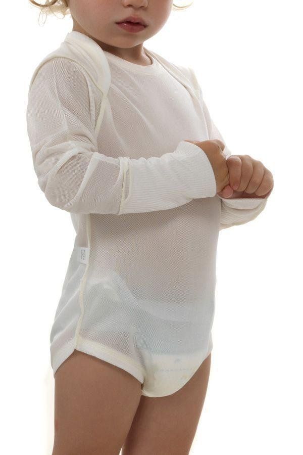 DermaSilk Bodysuit With Folding Gloves - All Sizes 0-4yrs - Dermasilk EasyMeds Pharmacy