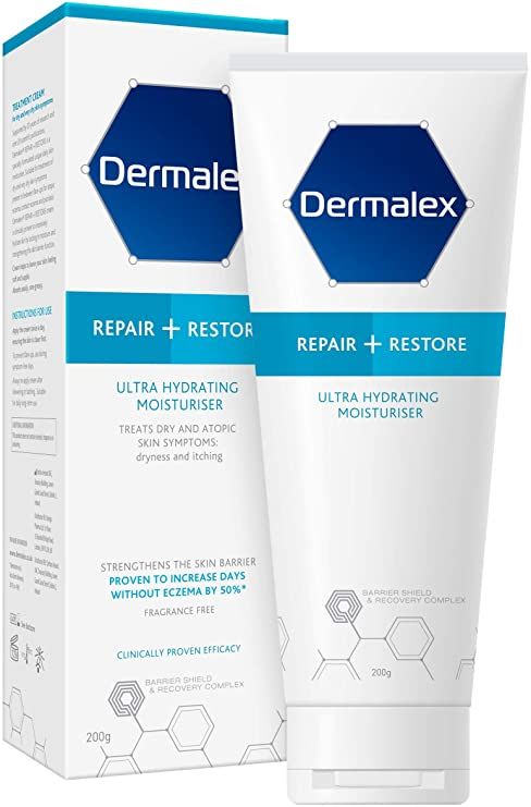Dermalex Repair and Restore 200g Moisturising Emollient Cream - Dermalex EasyMeds Pharmacy