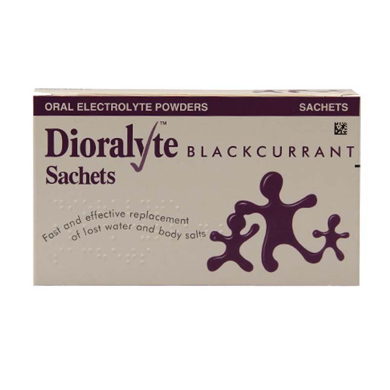 Dioralyte Blackcurrant Flavour Rehydration Sachets x 20 - Sanofi EasyMeds Pharmacy