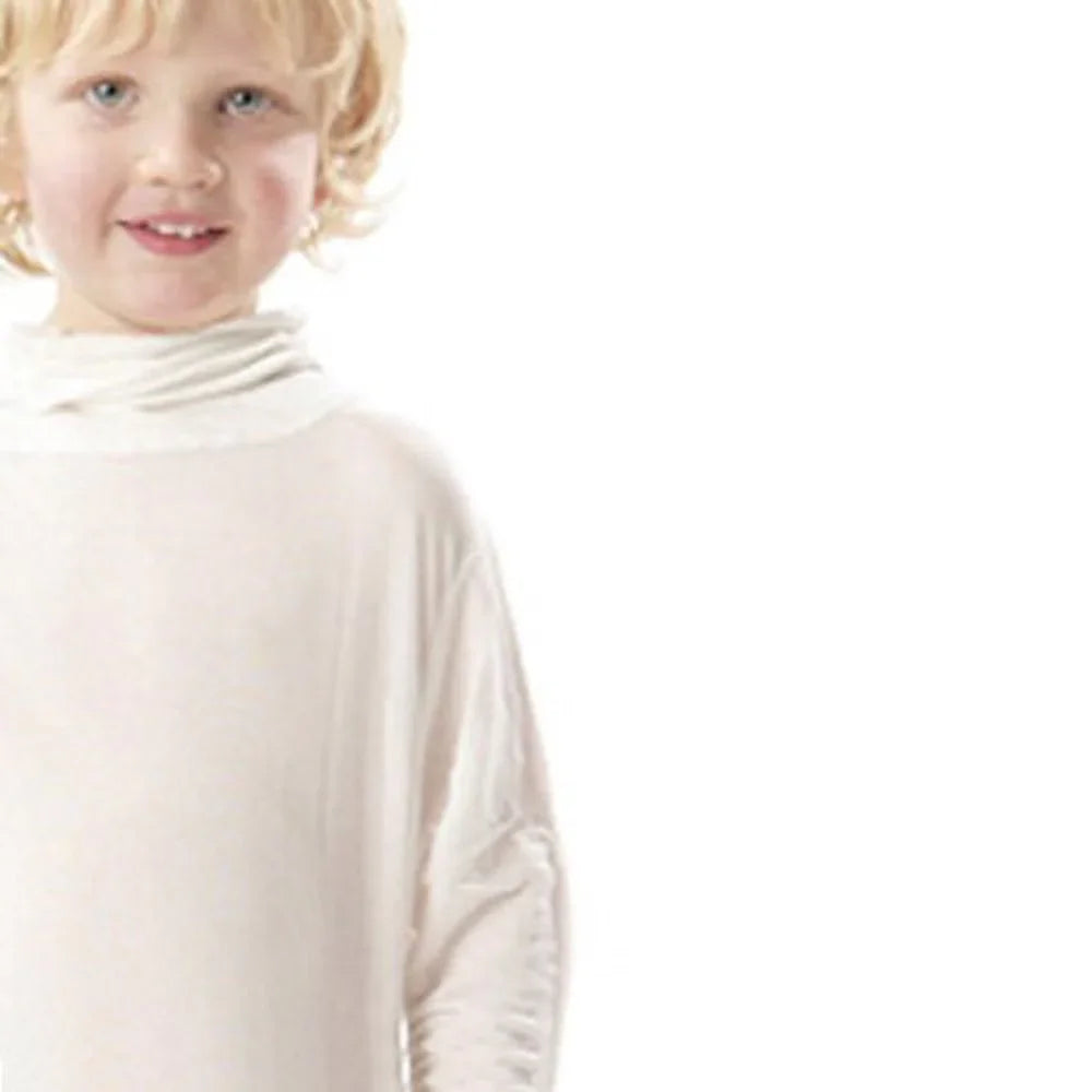 Dreamskin Long Sleeved Silk Polo Neck Top Unisex Sizes 3-12 yrs - EasyMeds Pharmacy EasyMeds Pharmacy
