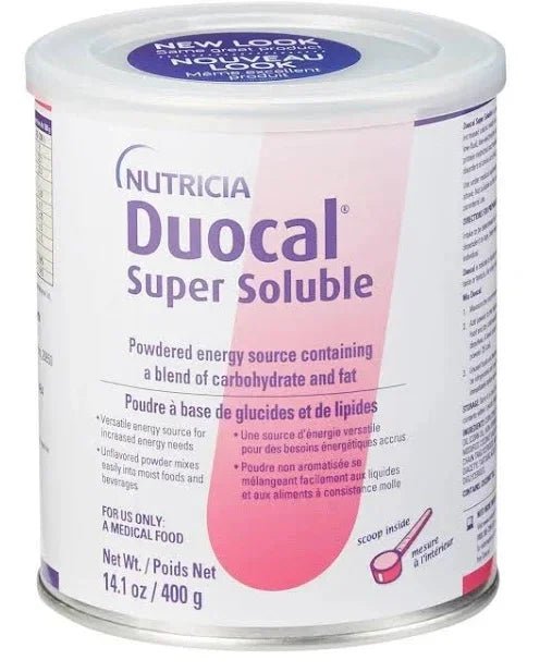 Duocal Super Soluble Powder 400g | High Calorie Nutritional Supplement - Nutricia EasyMeds Pharmacy