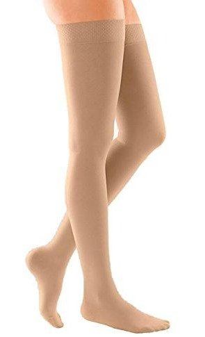 Duomed Soft Class 1 Thigh Length Closed Toe Compression Stockings Medium - Duomed EasyMeds Pharmacy