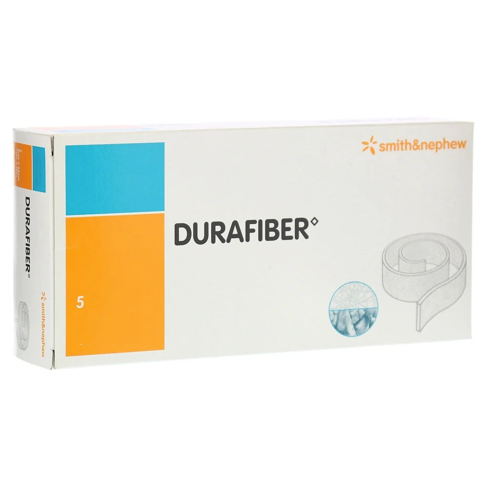 Durafiber Non-woven Gelling Fibre Dressings 4cm x 20cm x 5