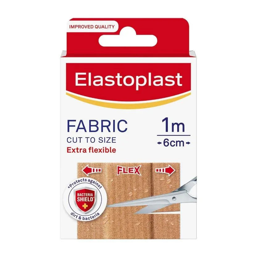 Elastoplast Fabric Dressing Strip 6cm x 10cm x 10 Strips