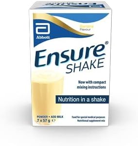 Ensure Banana Shake Powder 7 x 57g x 4 Packs - Abbott EasyMeds Pharmacy