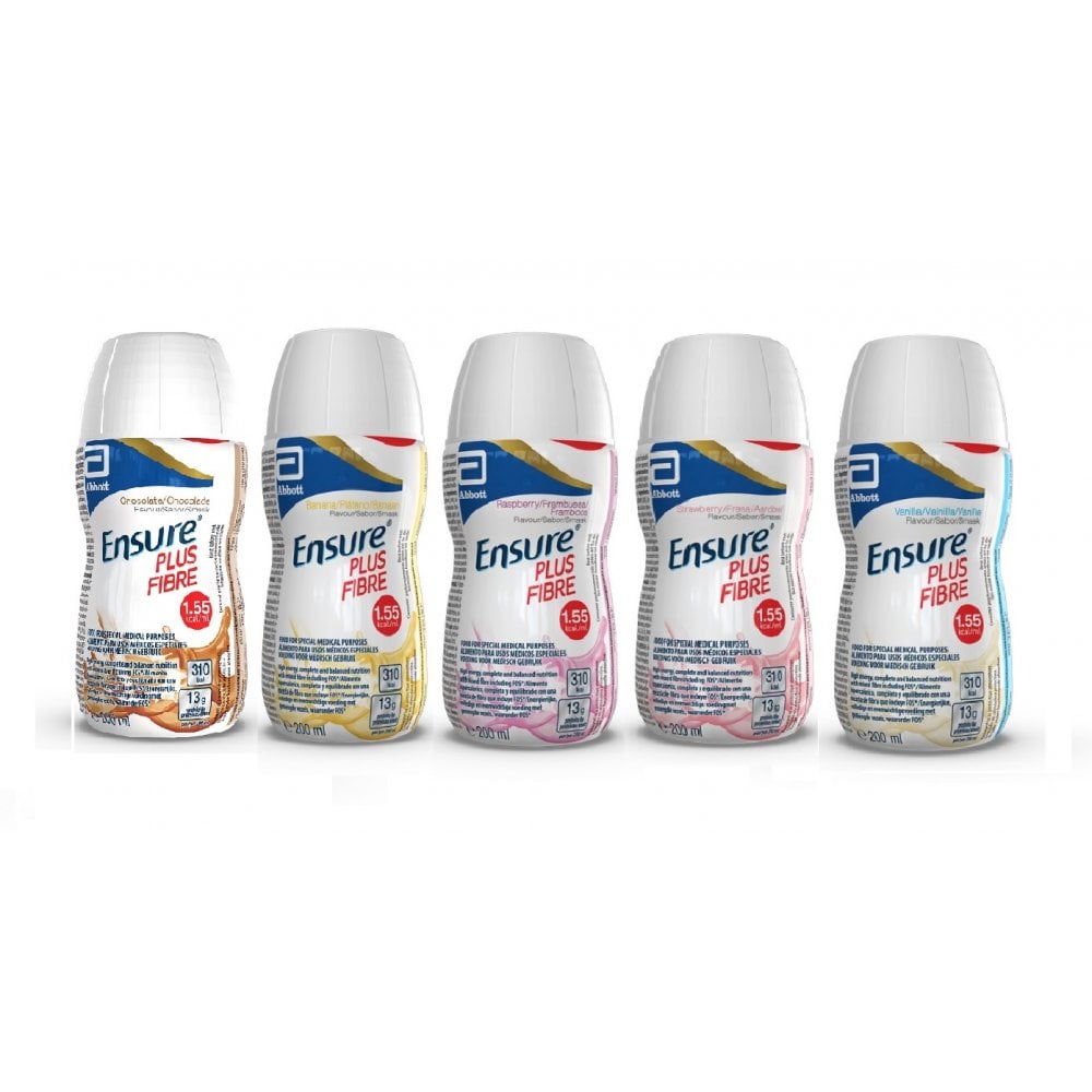 Ensure Plus Fibre Assorted 200ml x 10 bottles -   Abbott EasyMeds Pharmacy