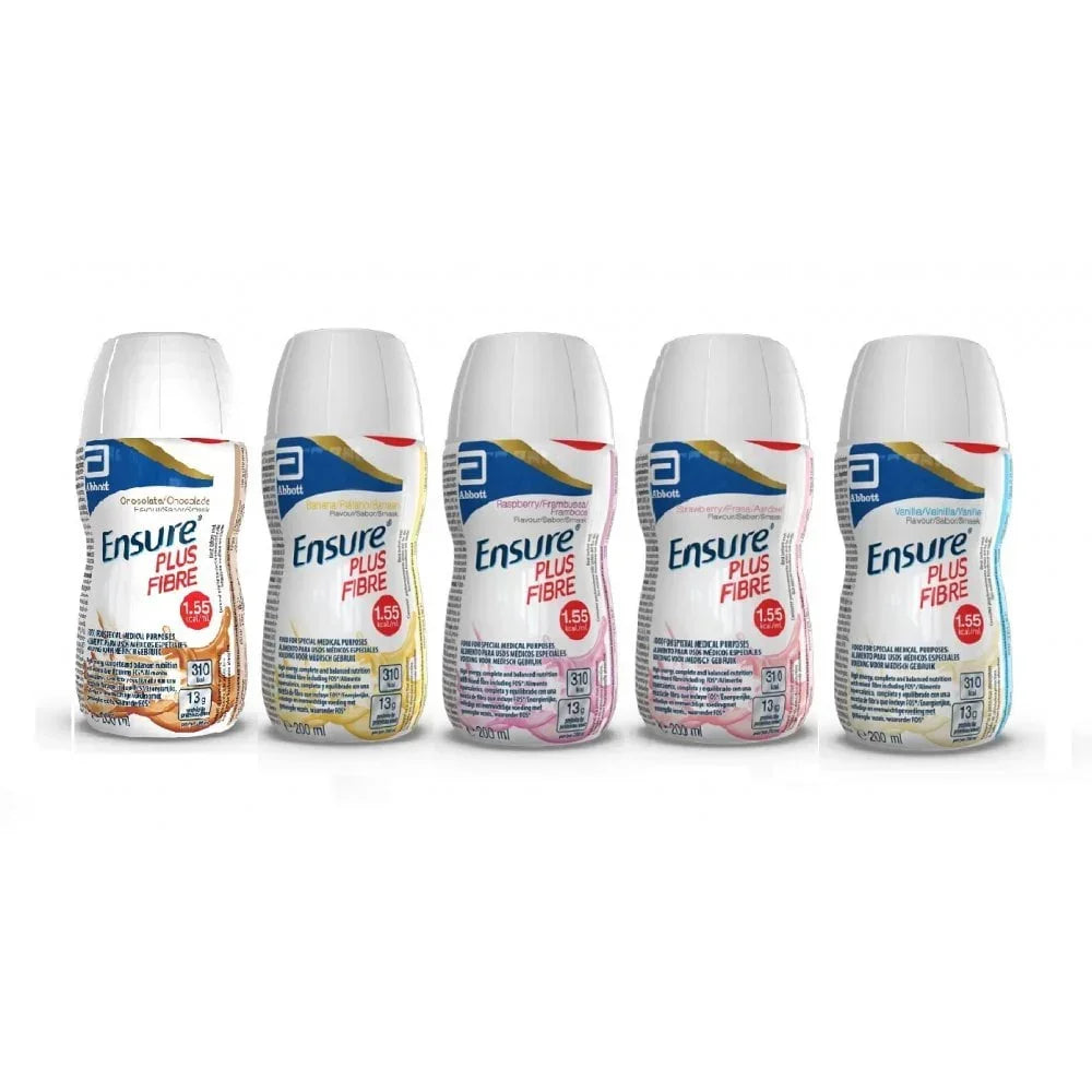 Ensure Plus Fibre Assorted 200ml x 10 bottles - Abbott EasyMeds Pharmacy