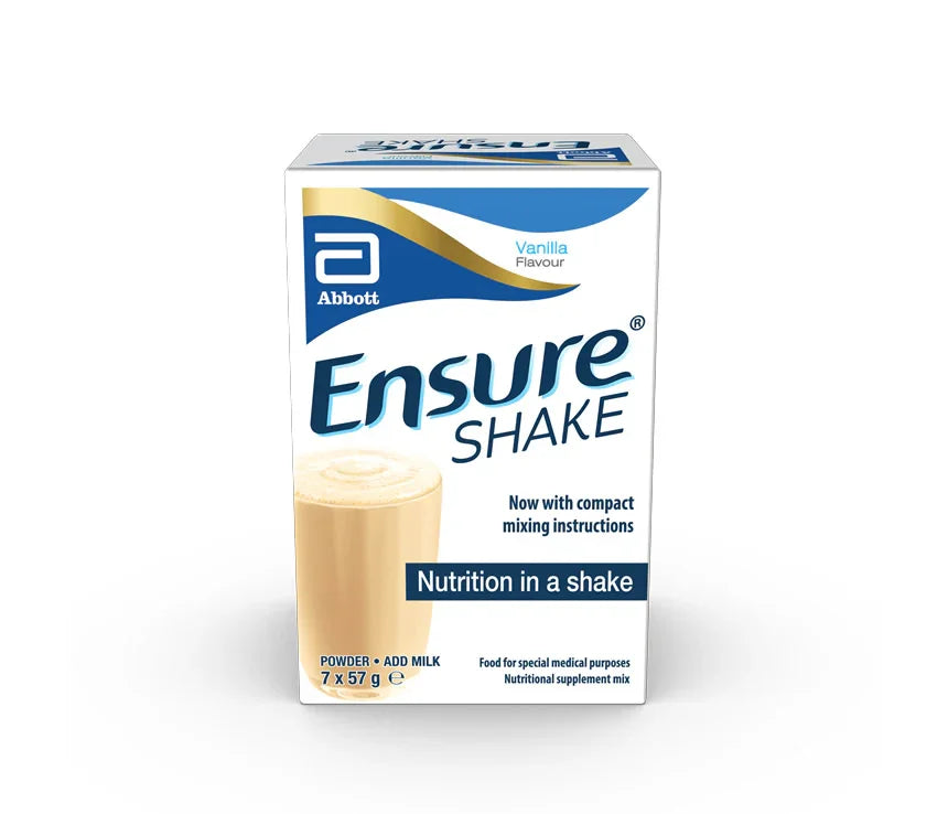 Ensure Powder Shake Vanilla ( 7 x 57g) - Abbott EasyMeds Pharmacy