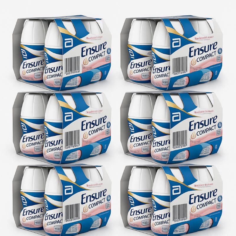 Ensure Compact Strawberry 4x125ml x 6 Packs