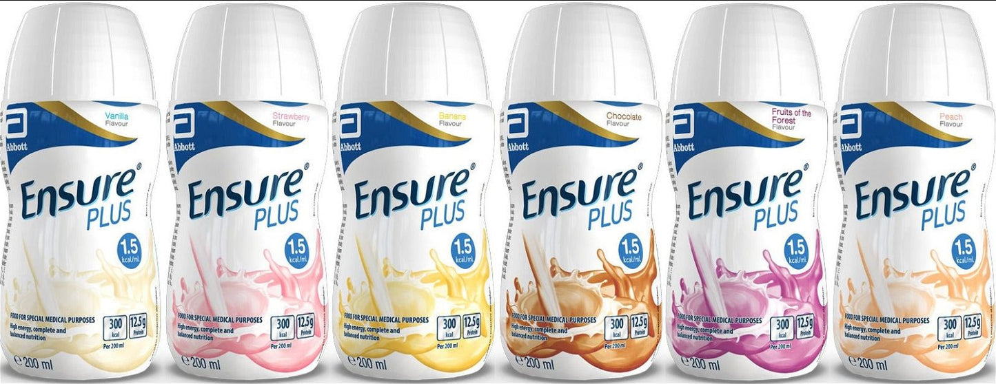 Ensure Plus Assorted Flavours (6 bottles x 200ml) -   Abbott EasyMeds Pharmacy