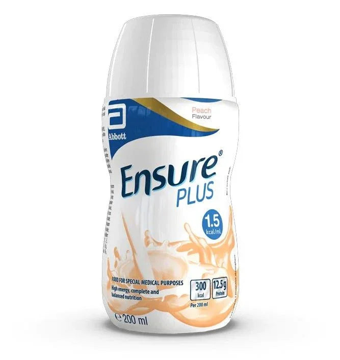 Ensure Plus Milkshake Peach 200ml x 30 - Bulk Buy Discount - Abbott EasyMeds Pharmacy