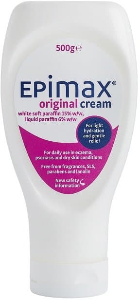 Epimax Original Moisturising Cream for Dry Skin 500g - Aspire Pharma EasyMeds Pharmacy