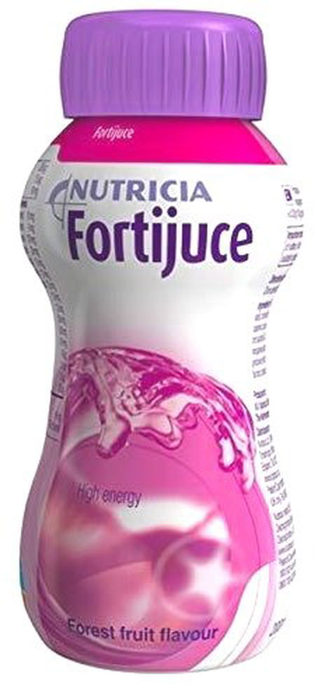 24x Fortijuice/Fortijuce Forest Fruits High Energy Juice Supplement 200ml Bottle -   Nutricia EasyMeds Pharmacy