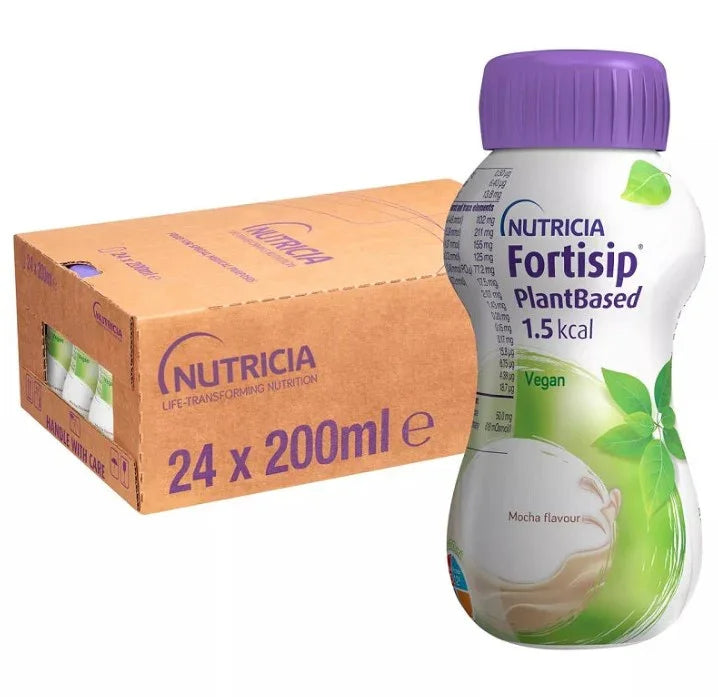 Fortisip Plant-Based Mocha Fruit Nutritional Drink 200ml x 24