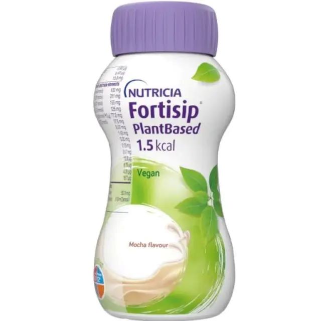 Fortisip Plant-Based Mocha Fruit Nutritional Drink 200ml x 12