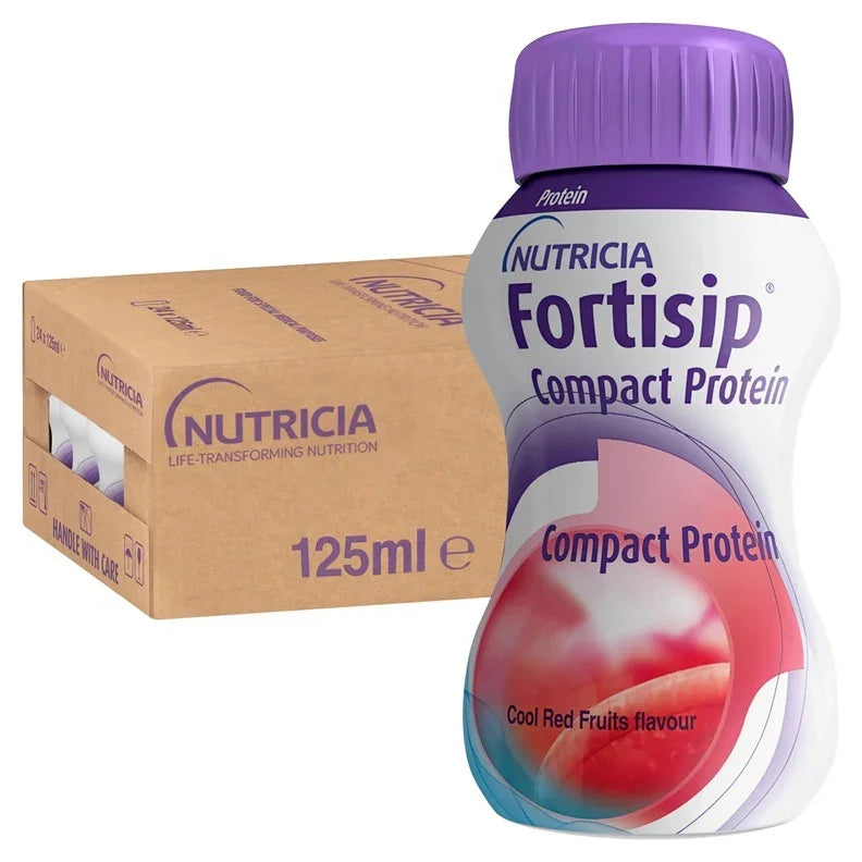 Fortisip Compact Protein Cool Red Fruits (4 x 125ml)