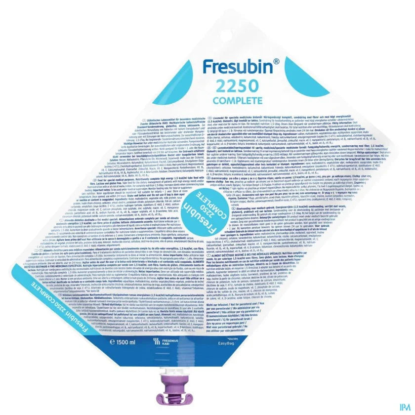 Fresubin Complete 2250 (Bag - 1.5 Litre) - Fresenius EasyMeds Pharmacy