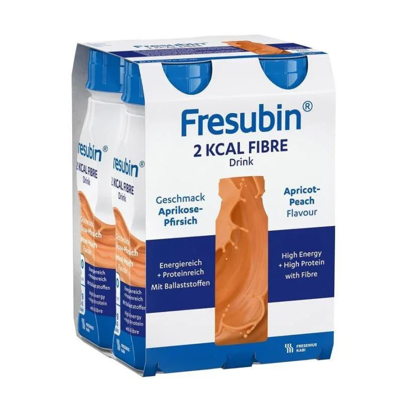 Fresubin 2KCal Fibre Apricot/Peach 4x200ml - Fresenius EasyMeds Pharmacy