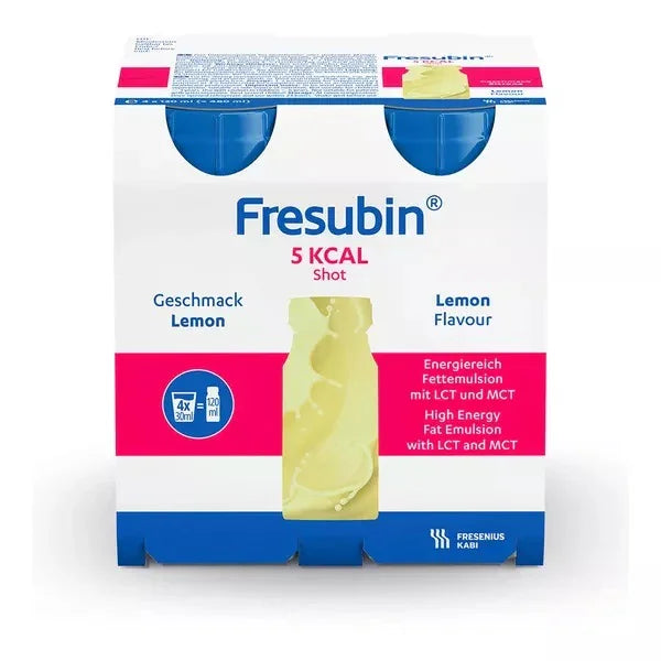 Fresubin 5kCal Shot Lemon 4x120ml Bottles - Fresenius EasyMeds Pharmacy