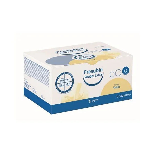 Fresubin Powder Extra Vanilla 62g x7 - Fresenius EasyMeds Pharmacy