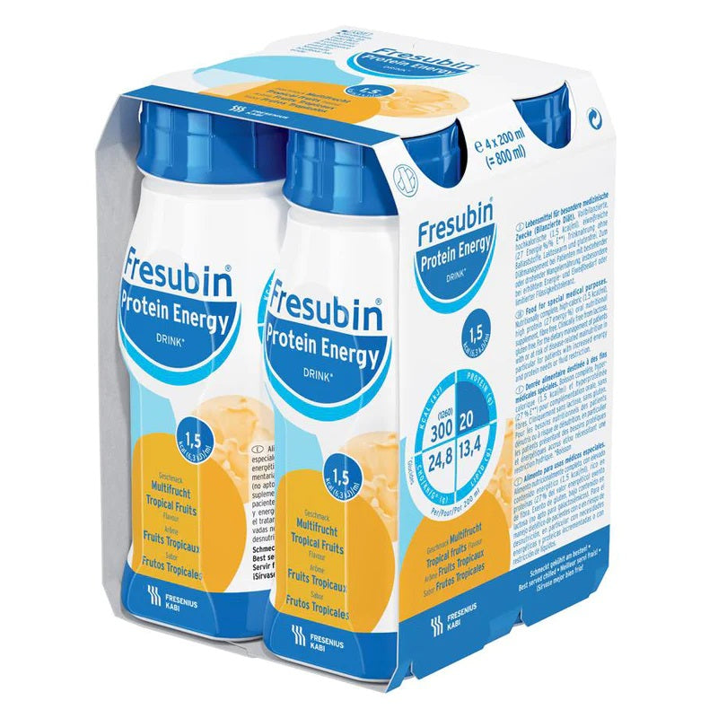 Fresubin Protein Energy Tropical Fruits ( 4 x 200ml) - Fresenius EasyMeds Pharmacy