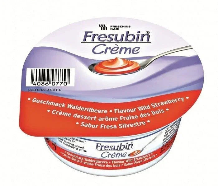 Fresubin Creme 2kcal Dessert Strawberry 4x125g x 6 - Fresenius EasyMeds Pharmacy
