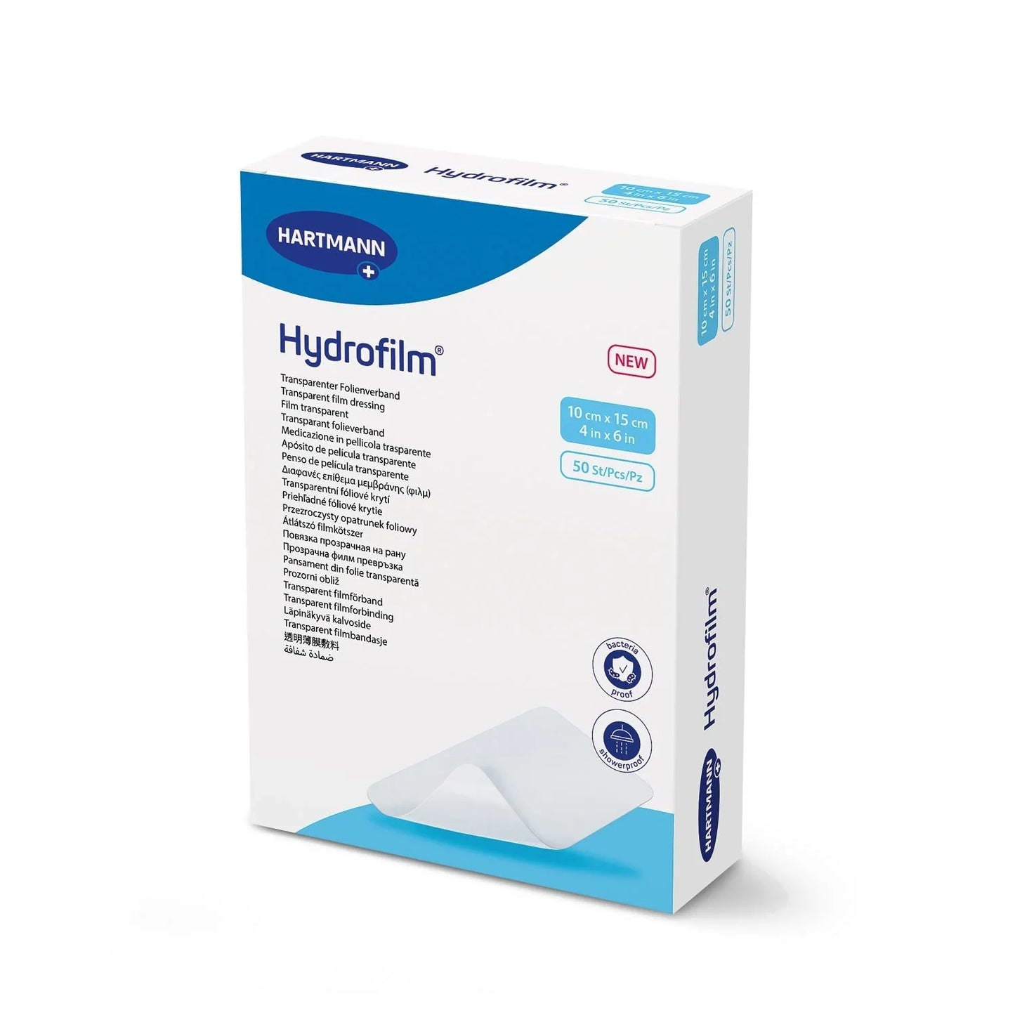 Hydrofilm Transparent Film Dressing 10cm x 15cm x 5/10 - Paul Hartmann EasyMeds Pharmacy