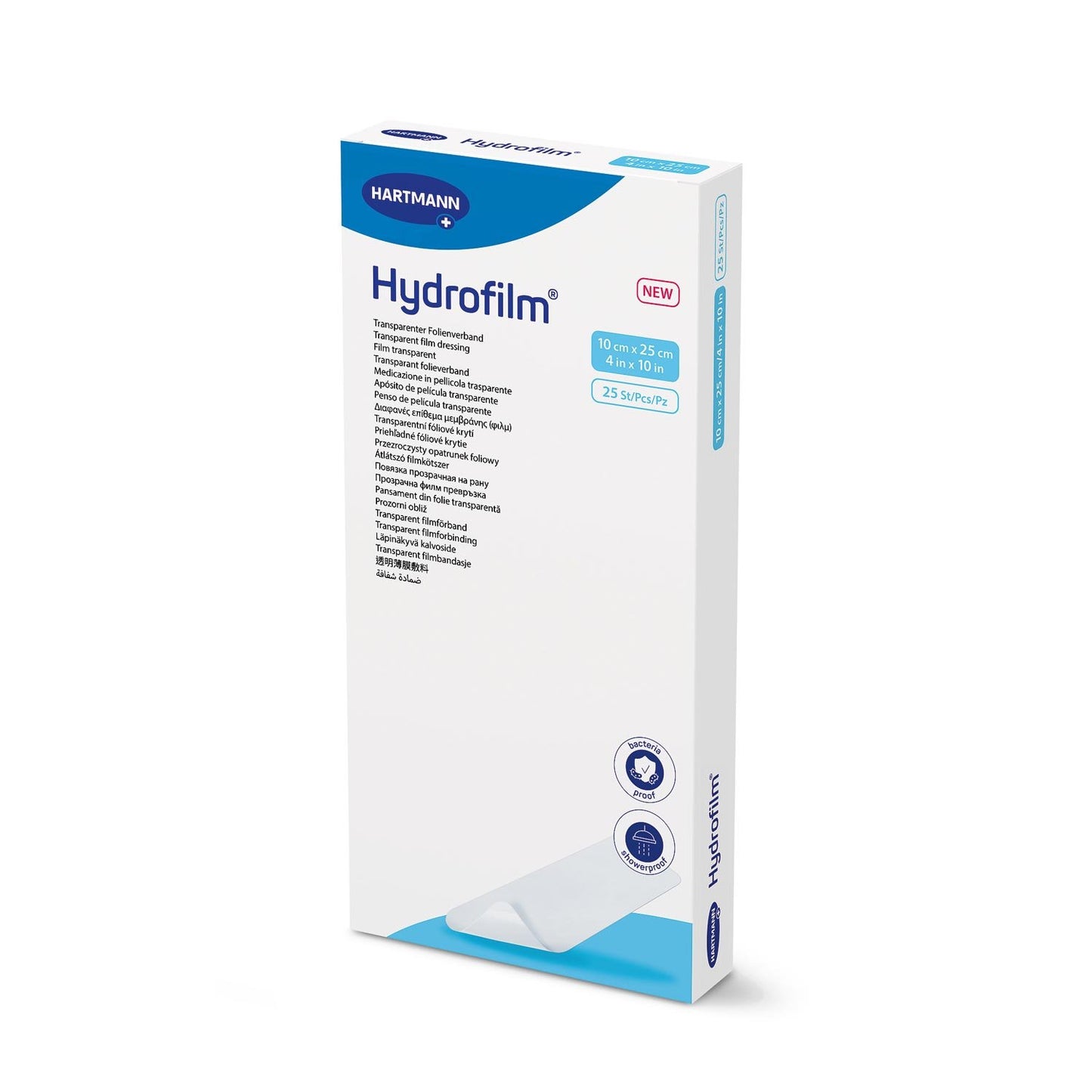 Hydrofilm Trans Film Dressing 10cm x 25cm x 25 - Paul Hartmann EasyMeds Pharmacy