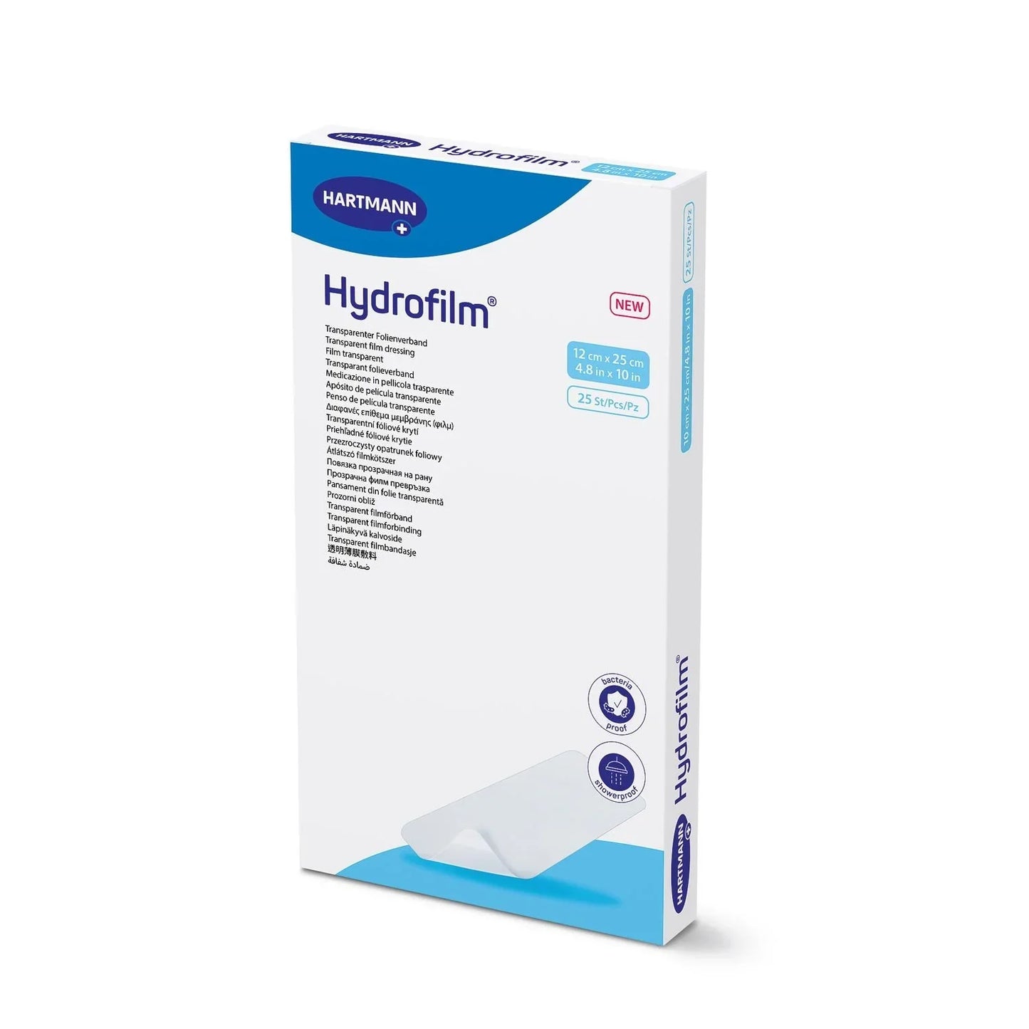 Hydrofilm Trans Film Dressing 12cm x 25cm x 25 - Paul Hartmann EasyMeds Pharmacy