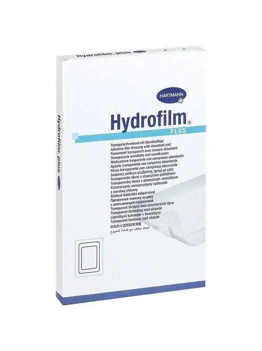 Hydrofilm Plus Adhesive Film Dressing and pad - 10cm x 25cm - Pack of 25 (685779) - Paul Hartmann EasyMeds Pharmacy