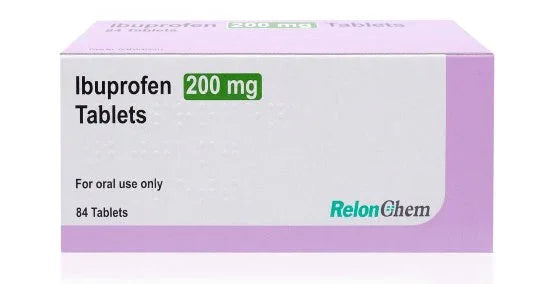 Ibuprofen 200mg Tablets x 84 - EasyMeds Healthcare LTD EasyMeds Pharmacy