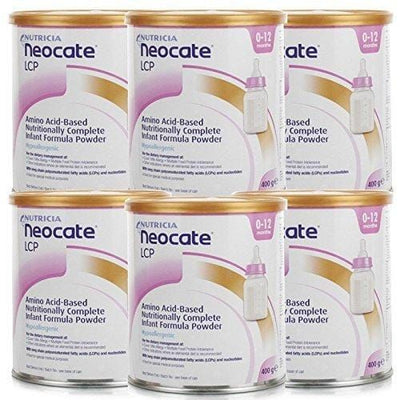 Neocate LCP Baby/Infant Formula 6 Pack ( 6 x 400g) -   Nutricia EasyMeds Pharmacy
