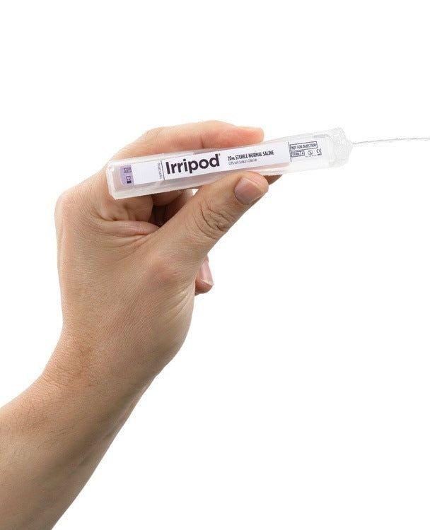 Irripod Sterile Normal Saline Irrigation 20ml x 25 - Irripod EasyMeds Pharmacy