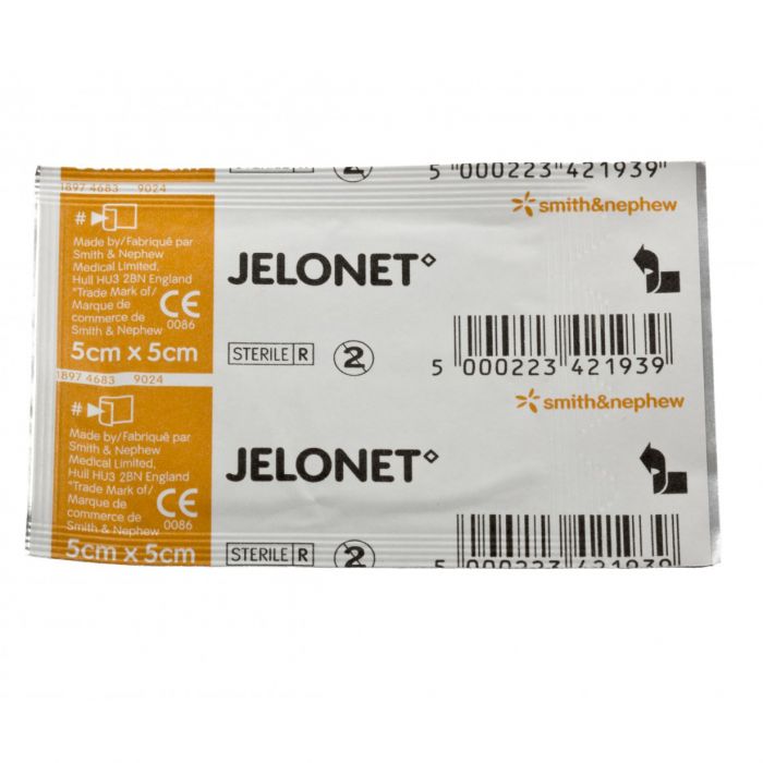 Jelonet Gauze Dressings 5cm x 5cm x 5 - Jelonet EasyMeds Pharmacy