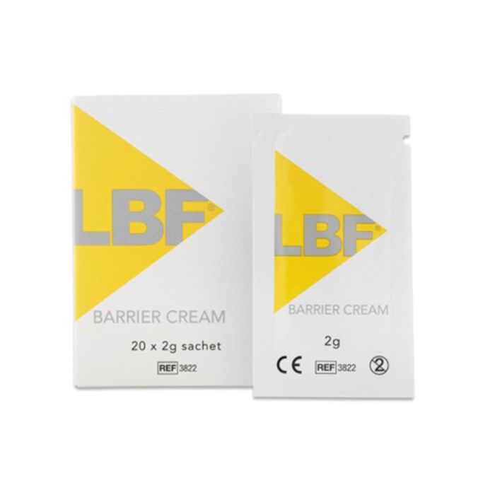LBF 2g Barrier Cream - Pack of 20 Sachets - LBF EasyMeds Pharmacy