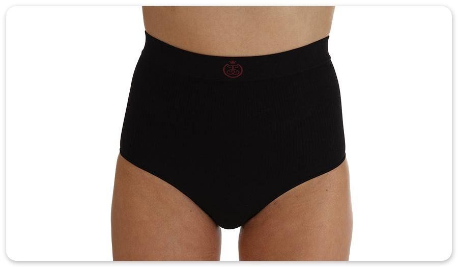 Comfizz Womens Ostomy/Hernia/Post Op Support Briefs High Waist Lvl 2 Black M/L - Comfizz EasyMeds Pharmacy