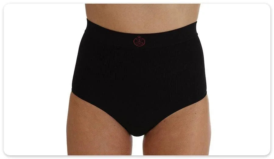 Comfizz Womens Ostomy/Hernia/Post Op Support Briefs High Waist Lvl 2 Black M/L - Comfizz EasyMeds Pharmacy