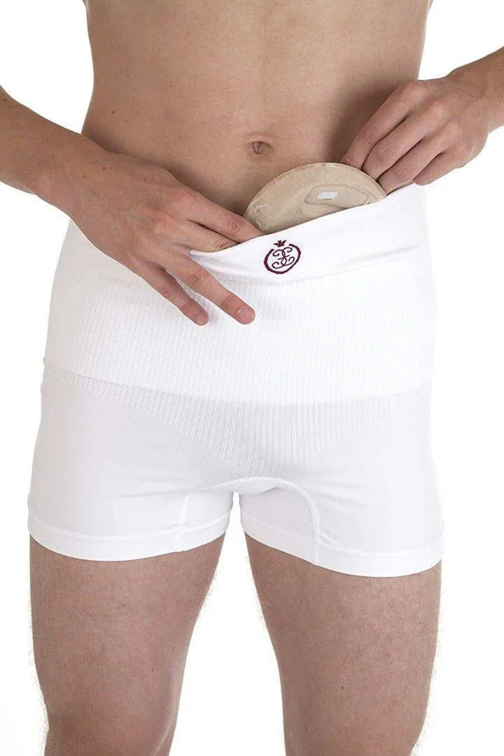 Comfizz Unisex Ostomy/Post Surgery Support Boxers | Level 2/Medium Support | High Rise Waist - Comfizz EasyMeds Pharmacy