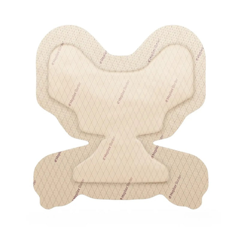 Mepilex Border Heel Foam Dressing 22cm x 23cm x 10 (282710)
