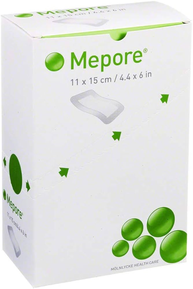 Mepore Sterile Absorbent Dressing(s) 11 x 15cm - Wounds Cuts Tattoos 671600 - Molnlycke EasyMeds Pharmacy