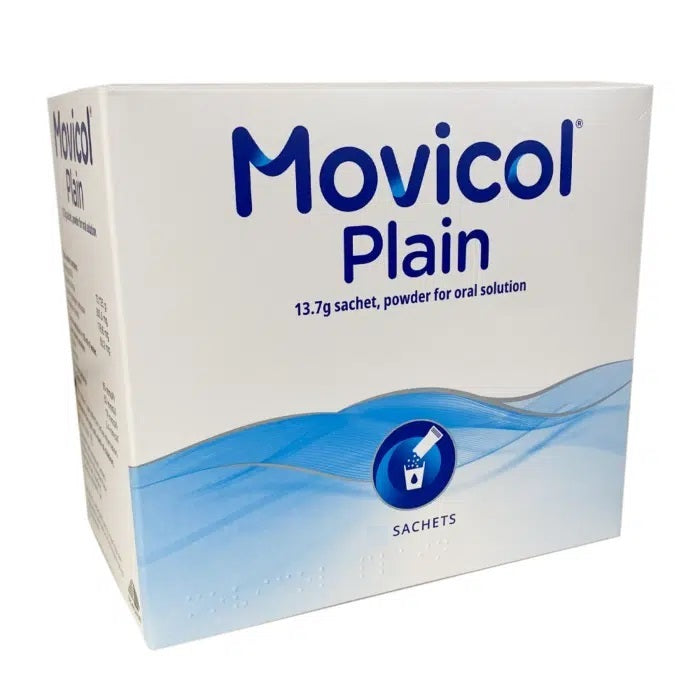 Movicol Plain Macrogol Powder Sachet 13.8g x 50 - Forum Health Products LTD EasyMeds Pharmacy