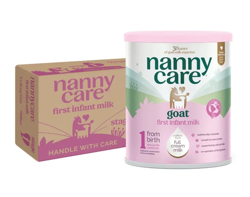 Nanny Care Stage 1 Goats Milk Baby Milk/Formula 800g x 6