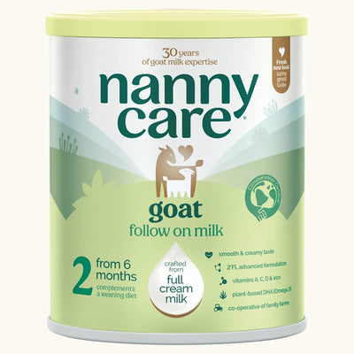 Nanny Care Stage 2 Goats Milk Baby Milk/Formula 800g x 6