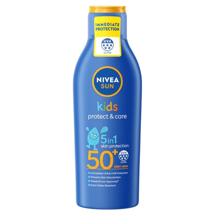Nivea Sun Moisturising SPF50 Kids Sun Lotion 200ml - Nivea EasyMeds Pharmacy