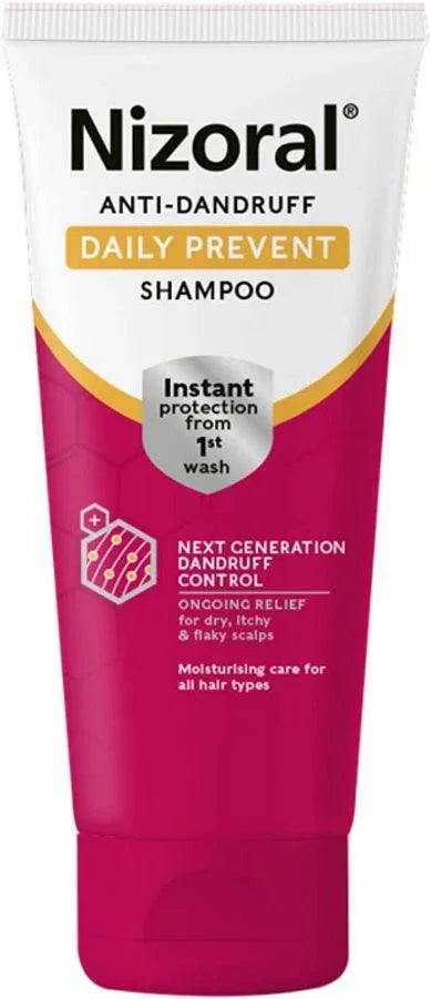 Nizoral Anti-Dandruff Daily Prevent Shampoo 200ml - Johnson & Johnson EasyMeds Pharmacy