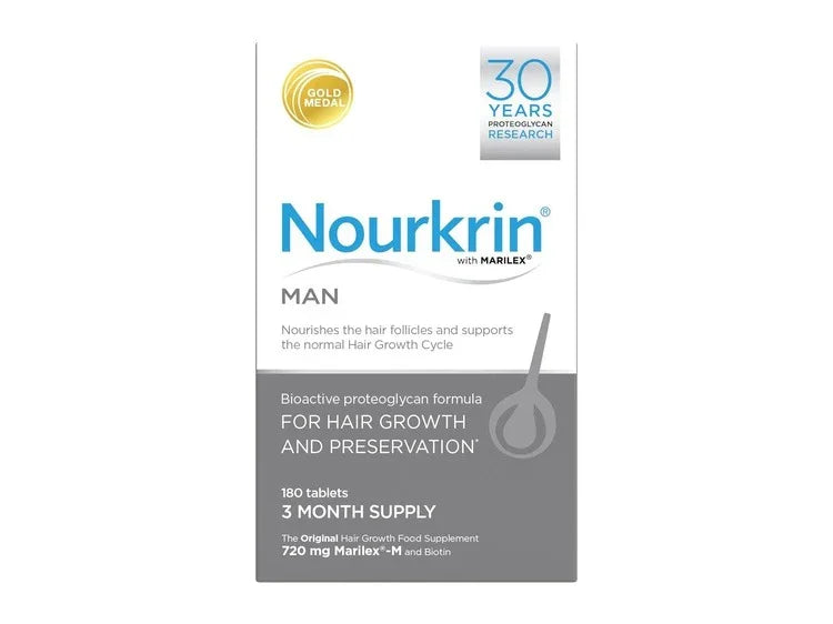 Nourkrin Hair Tablets for Man x 180 - Nourkrin EasyMeds Pharmacy