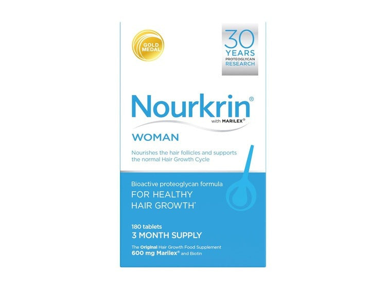 Nourkrin Hair Growth Tablets for Woman x 180 -   Nourkrin EasyMeds Pharmacy
